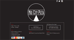 Desktop Screenshot of midcitypizza.com